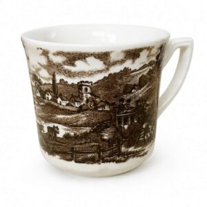 Staffordshire Style Transferware Mug